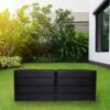 KHW Hochbeet Demeter XL schmal in anthrazit im Garten
