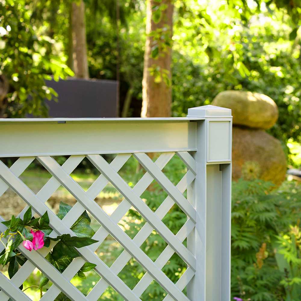 Pflanzkasten 100 cm mit mittigem Spalier – Bild 4