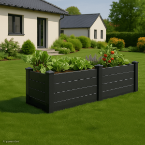 KHW Hochbeet Demeter XL schmal im Garten