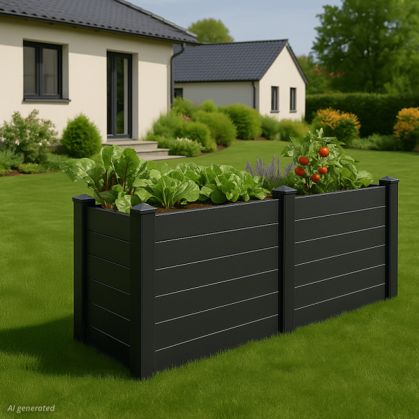 KHW Hochbeet Demeter XXL schmal im Garten